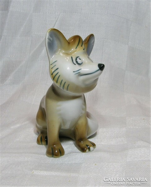 Vuk - őry féle Zsolnay porcelán - Róka figura