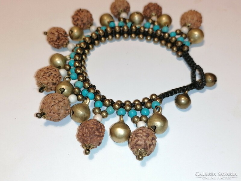 Buthista bracelet with rudraksha beads (752)