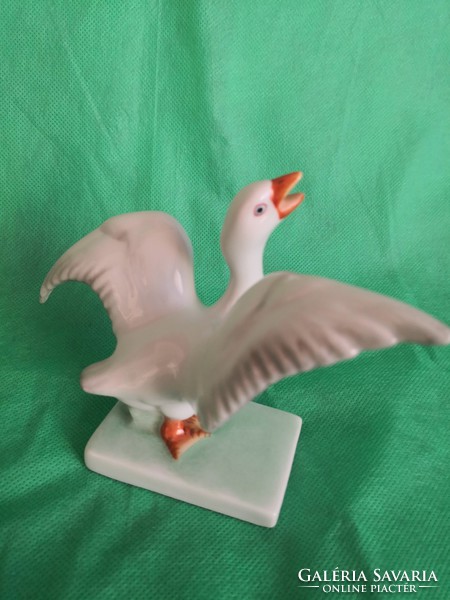 Herend porcelain goose, goose