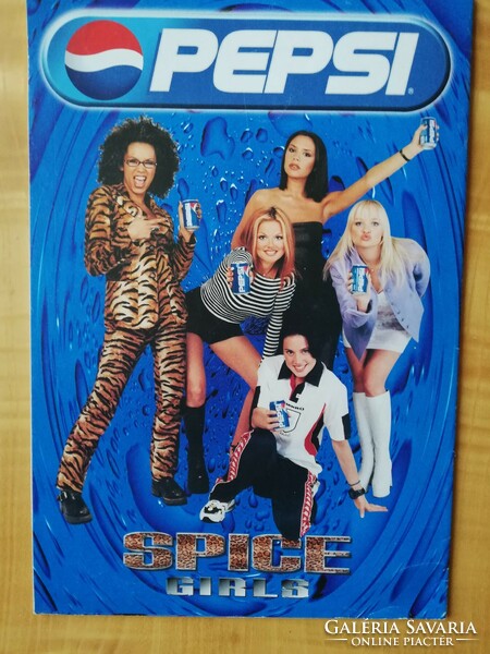 Pepsi Cola Spice Girls üres A4 füzet