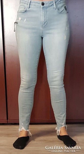 Elias rumelis sophia women's denim pants, size 30, super skinny fit