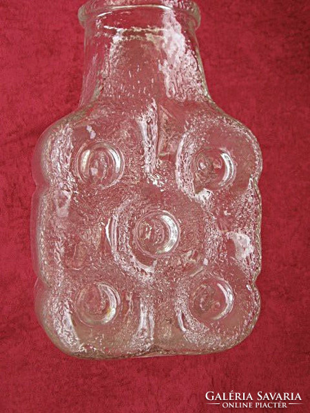 Retro On the Rocks Walther glass Düsterhaus skandináv stílusú váza