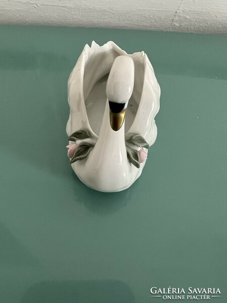 Gerold porzellan old German porcelain swan