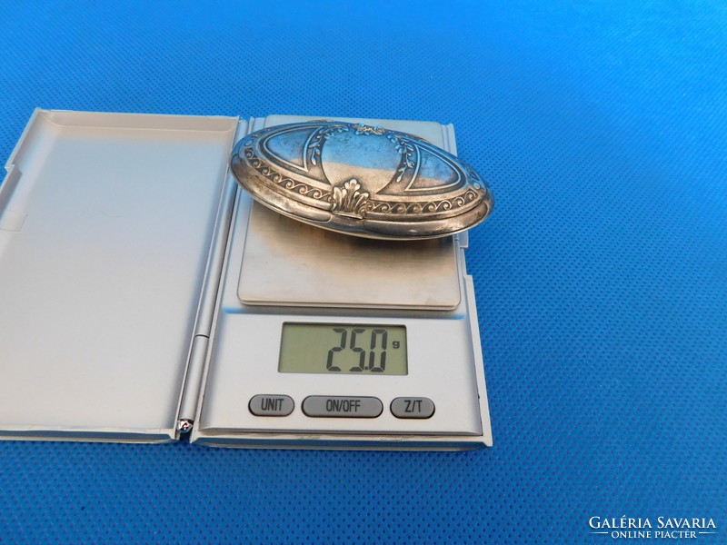 Ezüst  szecessziós  szelence  25 gr