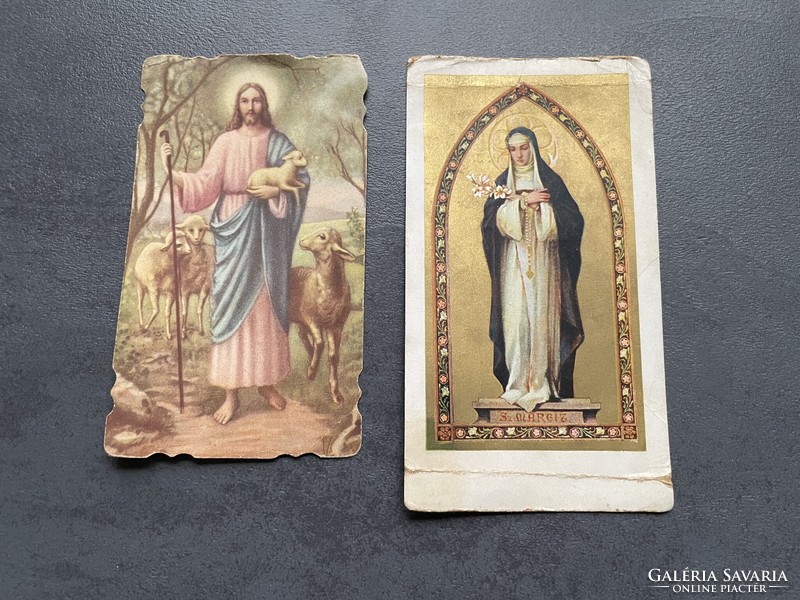 Régi katolikus imakönyvbe gyűjthető szentképek, imalapok 1940- es évek