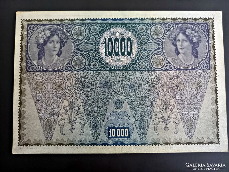 10000 korona 1918, DÖ II. típusú kiadás EF+