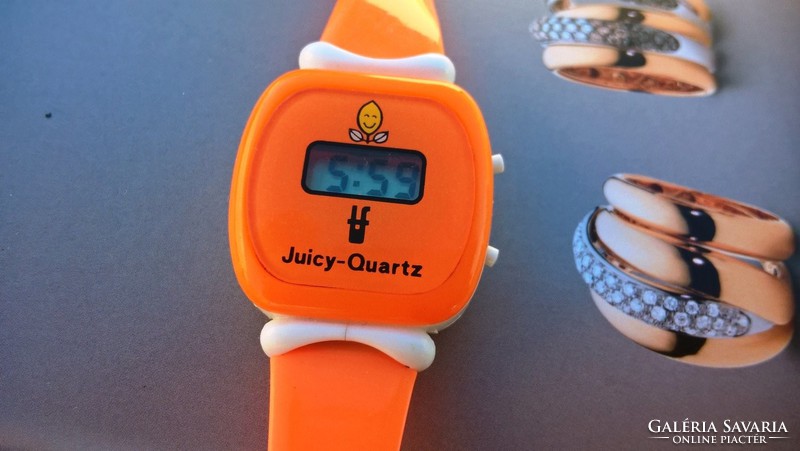 (K) retro Juicy quartz óra ritkaság