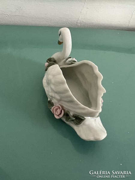 Gerold porzellan old German porcelain swan