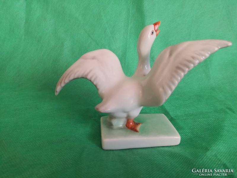 Herend porcelain goose, goose