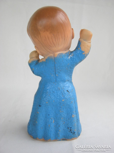 Retro toy rubber figurine doll