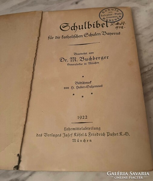 Dr. M. Buchberger: Catholic school Bible (in German)