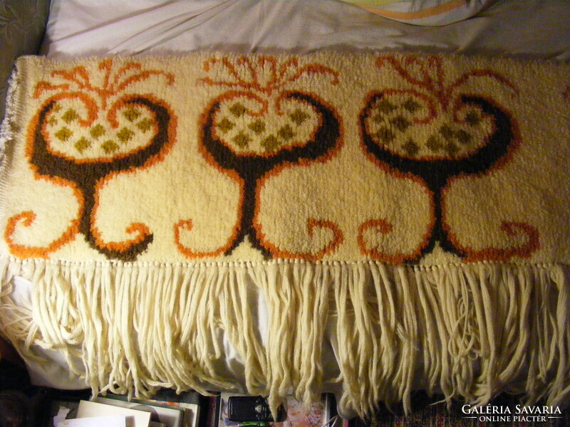 Retro wool suba wall protector tapestry 195 x 40 cm + fringe