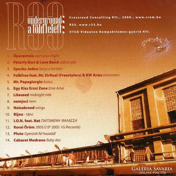 R33: Underground a Föld felett (CD)