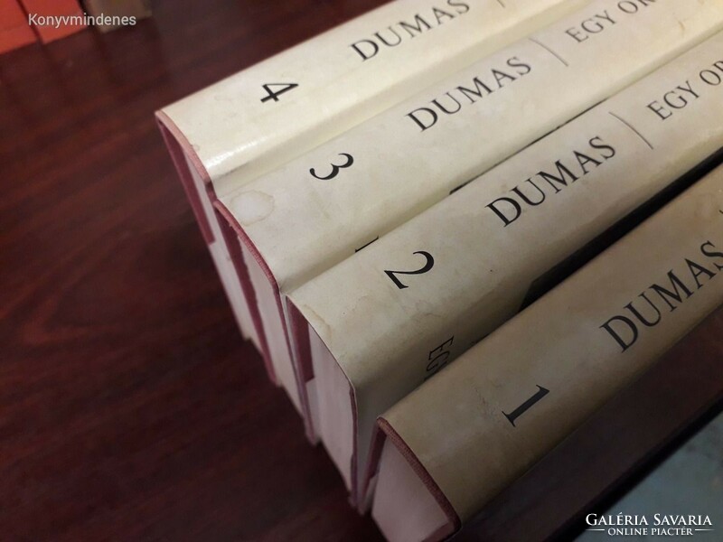 Alexandre dumas - notes of a doctor i-iv. (Joseph Balsamo) 4 volumes are for sale together