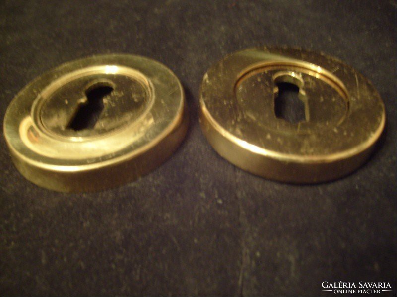 Luxury large design copper high-gloss threaded lock cover ++ bottom with key which is also threaded