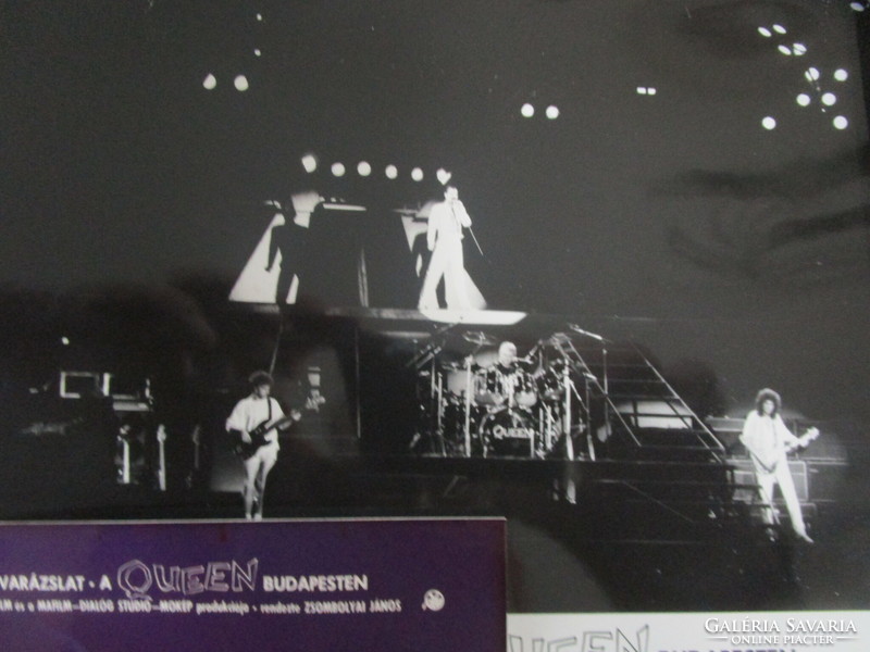 1986 Queen band Freddie Mercury Budapest contemporary marked gelatin silver photo 14 pcs