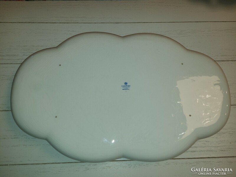 English coalport porcelain large tray