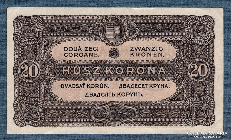 20 Korona 1920 point ef- aunc between serial numbers