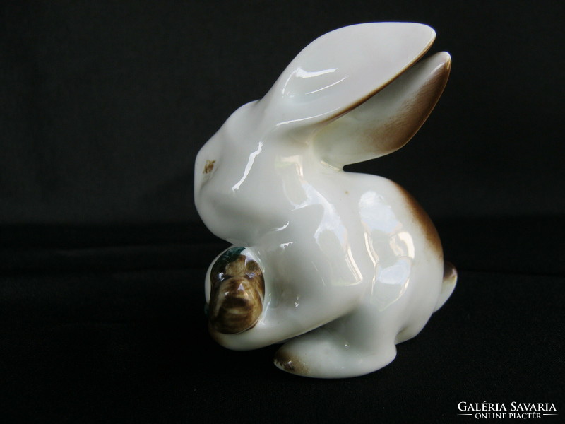Zsolnay porcelain rabbit bunny