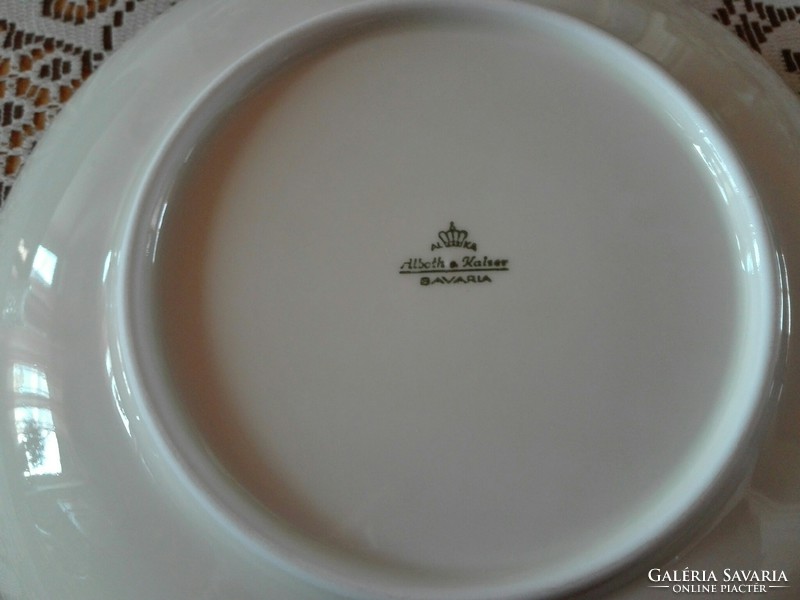Alboth&'Kaiser  8 db tányér,.ritka Bavaria márka1950