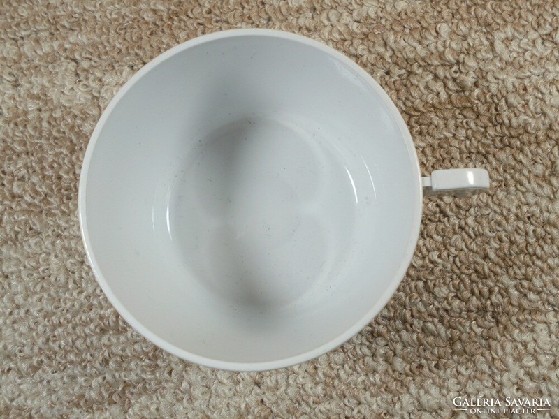 Retro Alitalia Italian relic - airline airline - travel plastic white glass mug cup