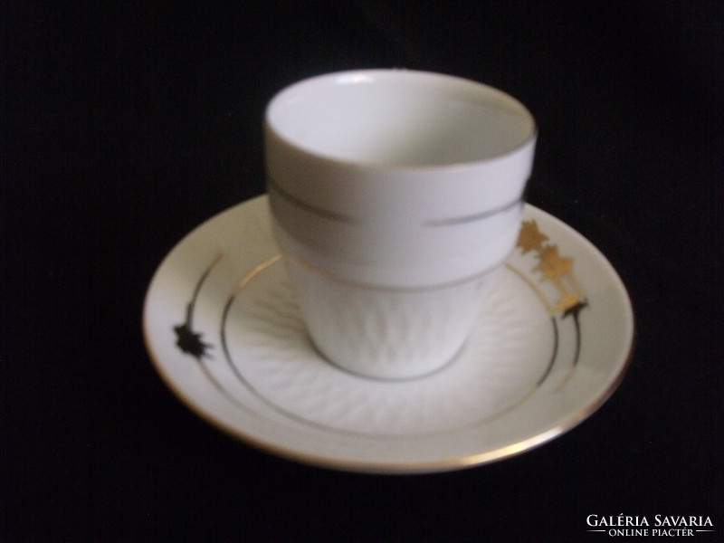 Chinese coffee cup set in original box - unused!