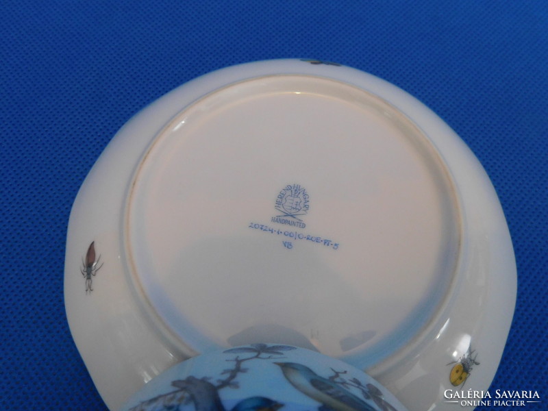 Herend Rothschild platinum tea cup + base new