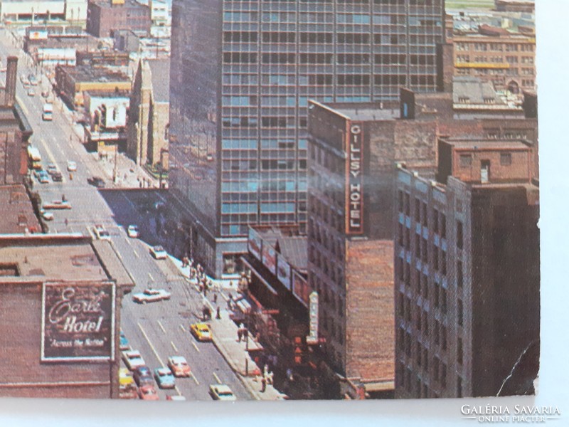 Régi képeslap 1962 Cleveland Ohio fotó levelezőlap