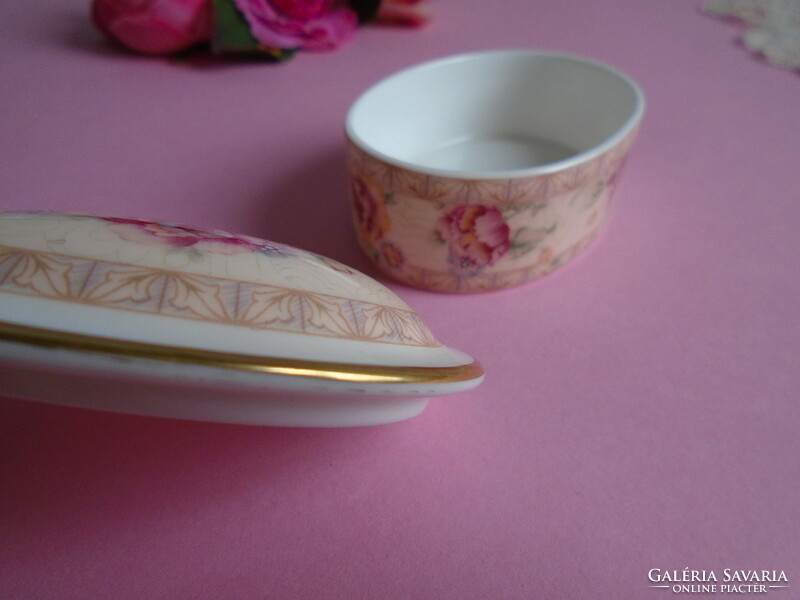 Royal doulton england darjeeling small floral bonbonier, ring holder.