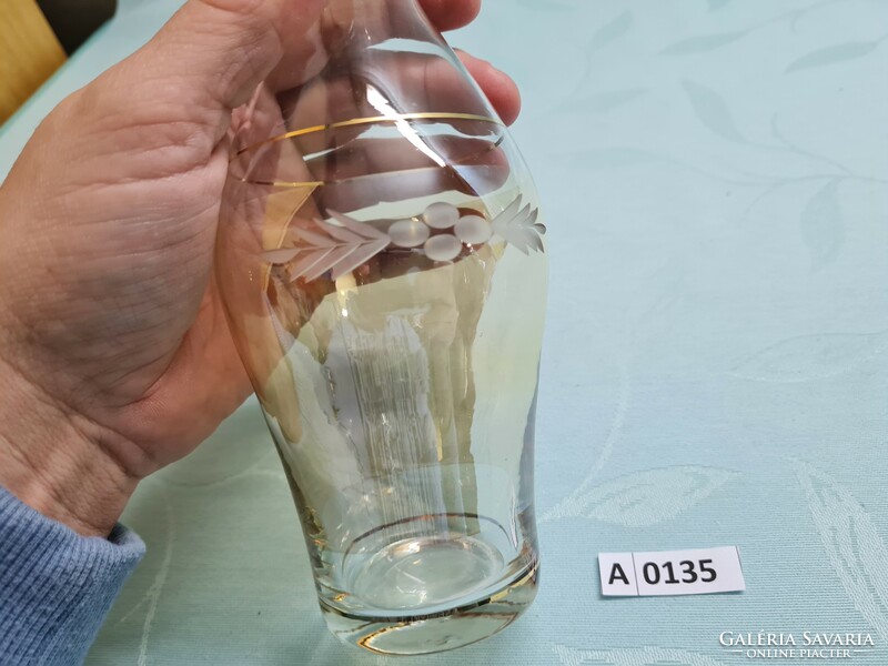 A0135 Mintás italos üveg 25 cm