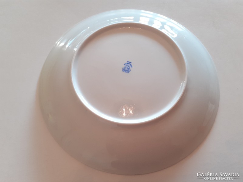 Old lowland porcelain flower plate 1 pc