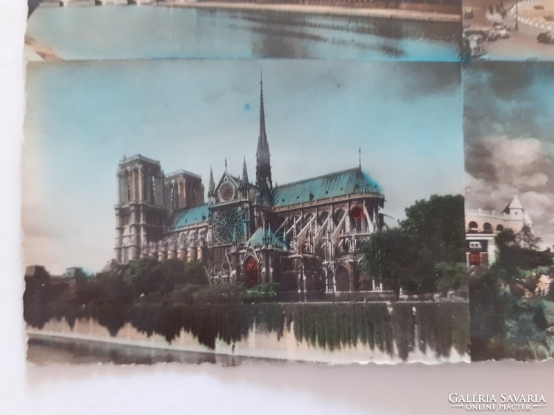 Old postcard paris photo photo postcard