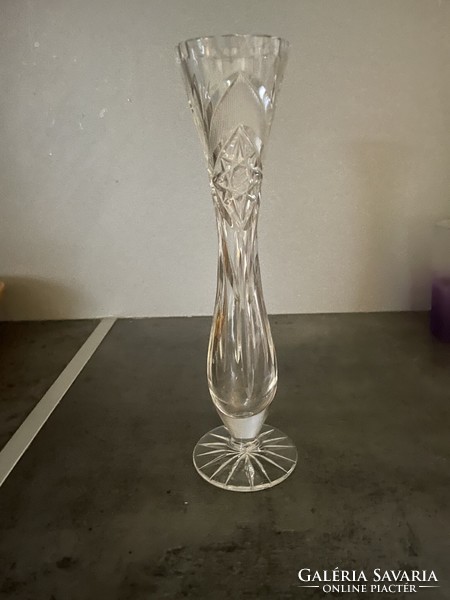 Bohemia Czech crystal vase