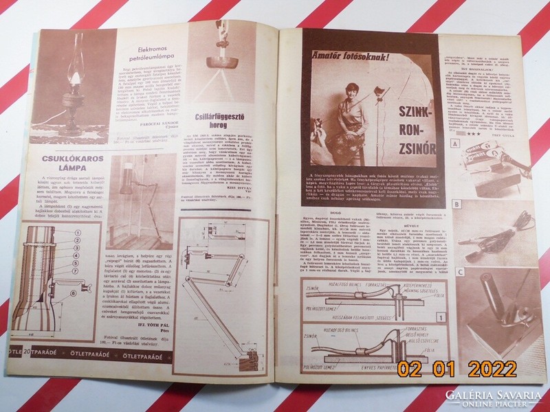 Old retro handyman hobby DIY newspaper - 75/3 - March 1975 - for a birthday