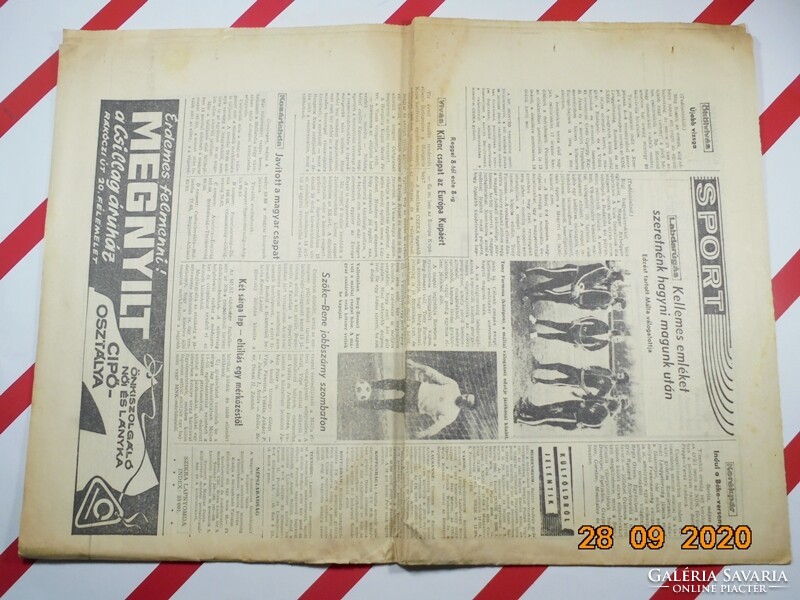 Régi retro újság - Népszabadság - 1972 május 5. - XXX. évfolyam 104. szám Születésnapra