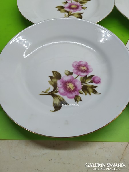 Floral Kahla porcelain cake plate 4 pieces for sale!
