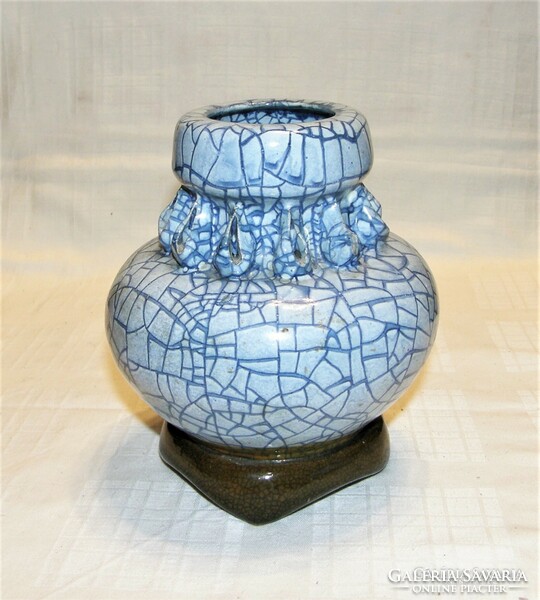 Rare retro ikebana ceramic vase