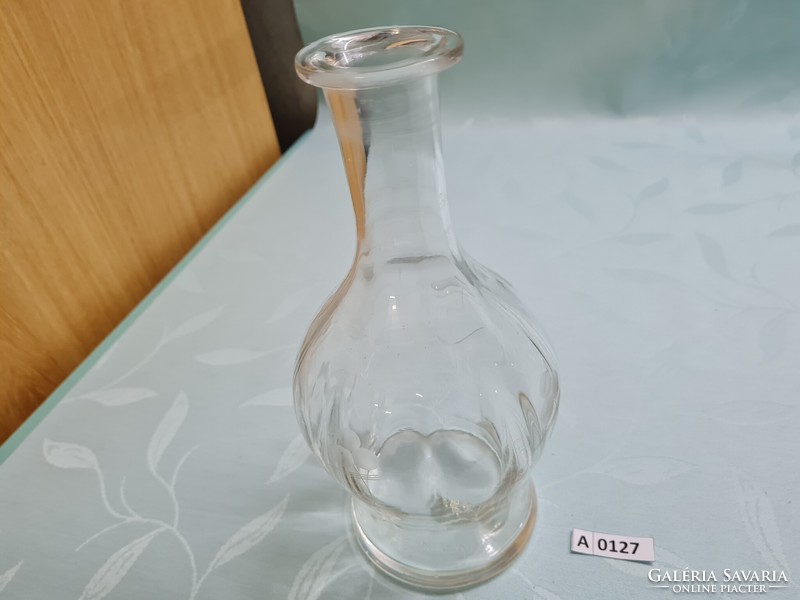 A0127 flower pattern drinking glass 25 cm