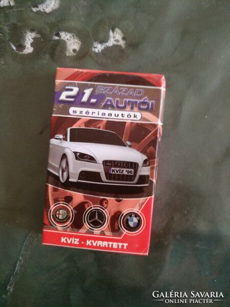 Xxi. Century cars, series cars, card game, negotiable