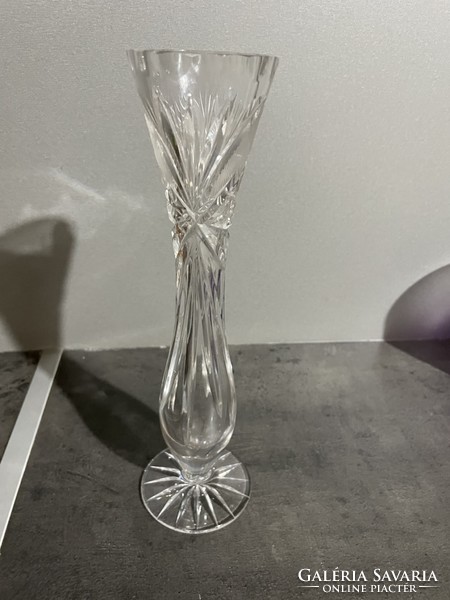 Bohemia Czech crystal vase