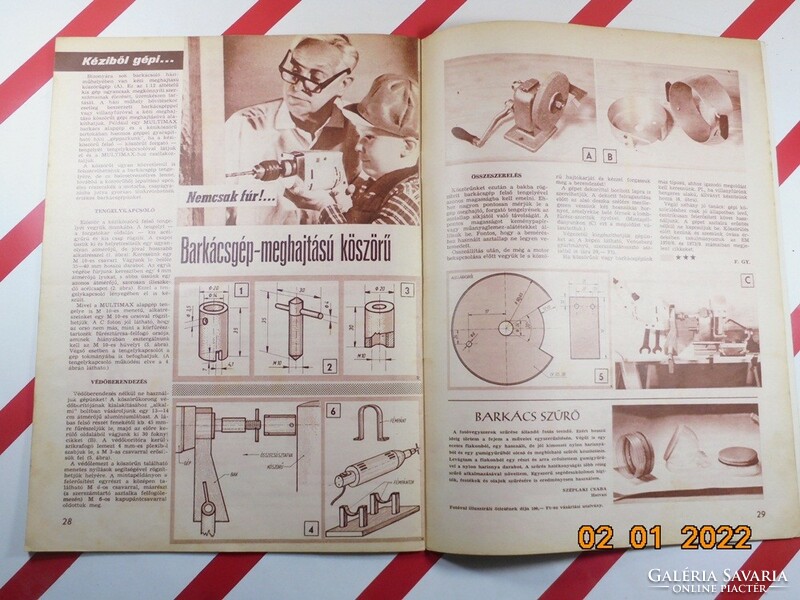 Old retro handyman hobby DIY newspaper - 75/1 - January 1975 - for a birthday