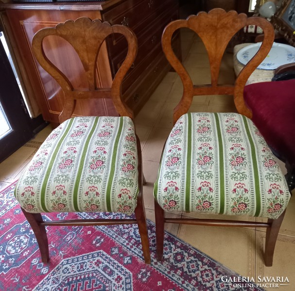 Biedermeier chairs.