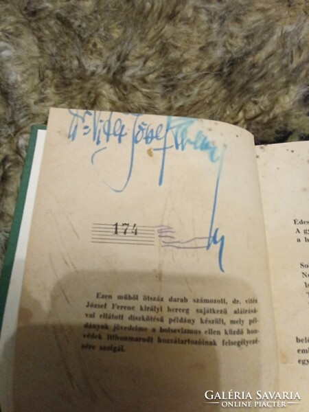 Rare signed!! Book 174/500 Mothers' Hymn dedicated by Dr. József Ferenc Ferenc vytez