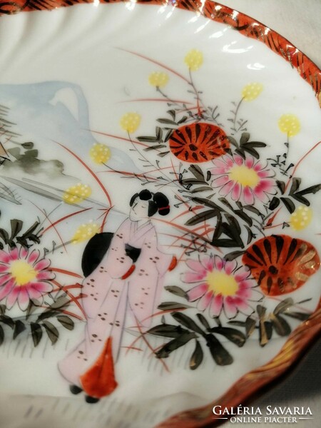 Kézi festésű japán tálka