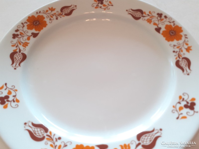 Old lowland porcelain floral small plate 1 pc