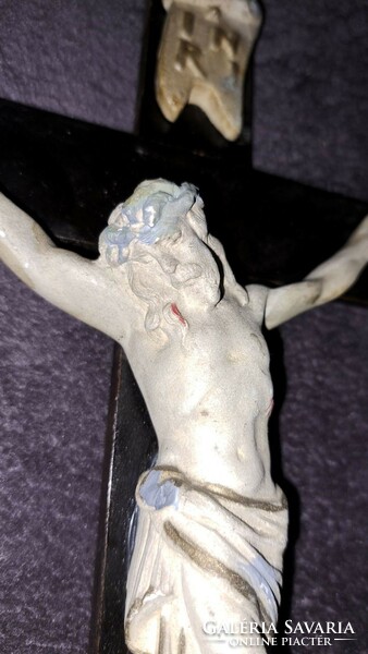 Old crucifix with Jesus Christ