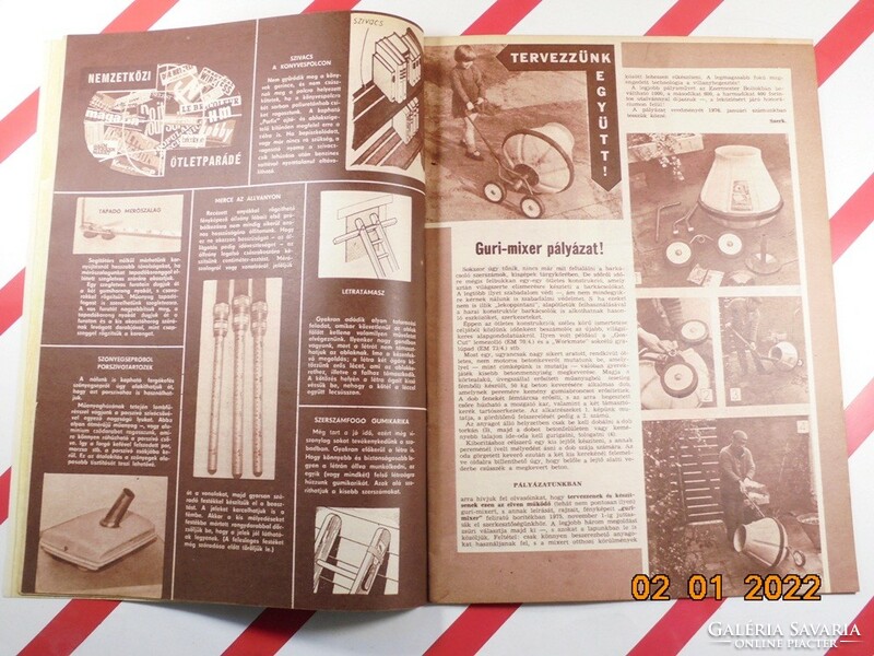 Old retro handyman hobby DIY newspaper - 75/9 - September 1975 - for a birthday