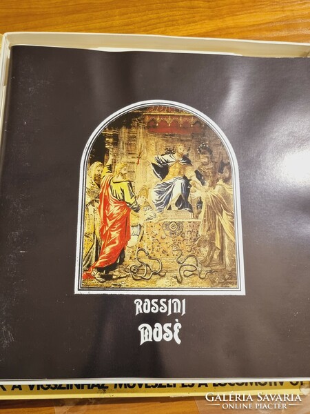 Rossini Mosé  Gregor József  bakelit gyüjtemény 3 lemezes