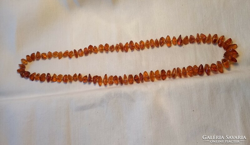 75 cm beautiful real amber necklace for sale