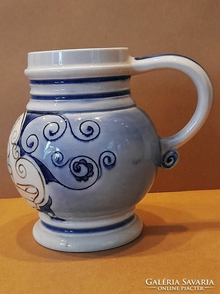 Antique Zsolnay jug - Künstlerhaus - Vienna 1886. February